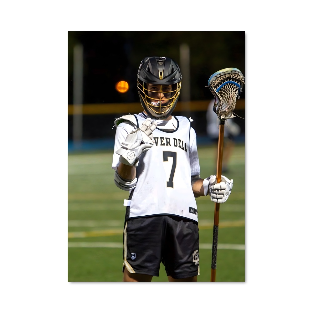 Poster L'Élan Lacrosse
